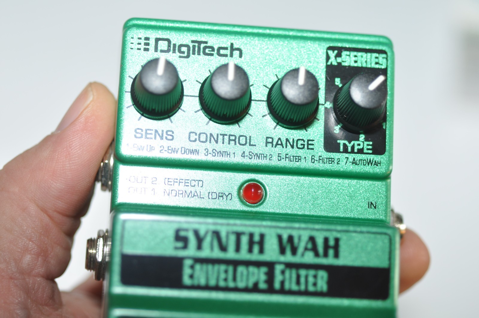 DigiTech X-Series Synth Wah Envelope Filter Guitar Effect Pedal