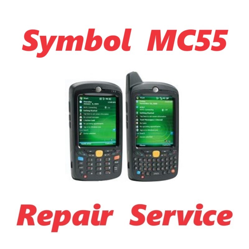 Symbol MC55 Repair Service - Backup Battery LCD Digitizer Touch Screen Update OS