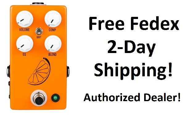 New JHS Pulp N Peel V4 Compressor PreAmp Guitar Effects Pedal Pulp 'N Peel