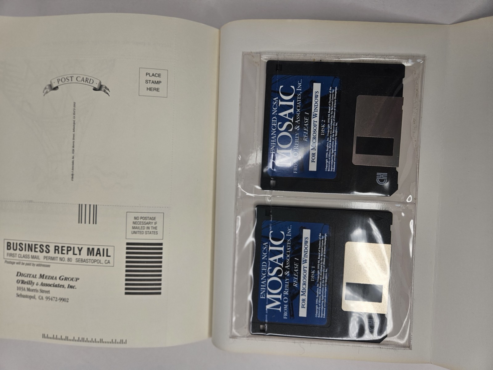 The Mosaic Handbook For Microsoft Windows Dougherty & Koman With Software 3.5"