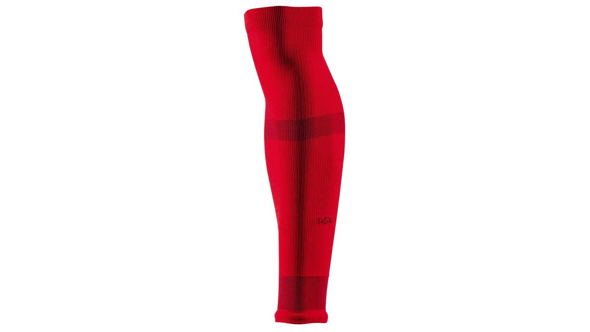 DSG Adult Soccer Leg Sleeve – 2 Pack, Red, Size L/XL, (196358423384)