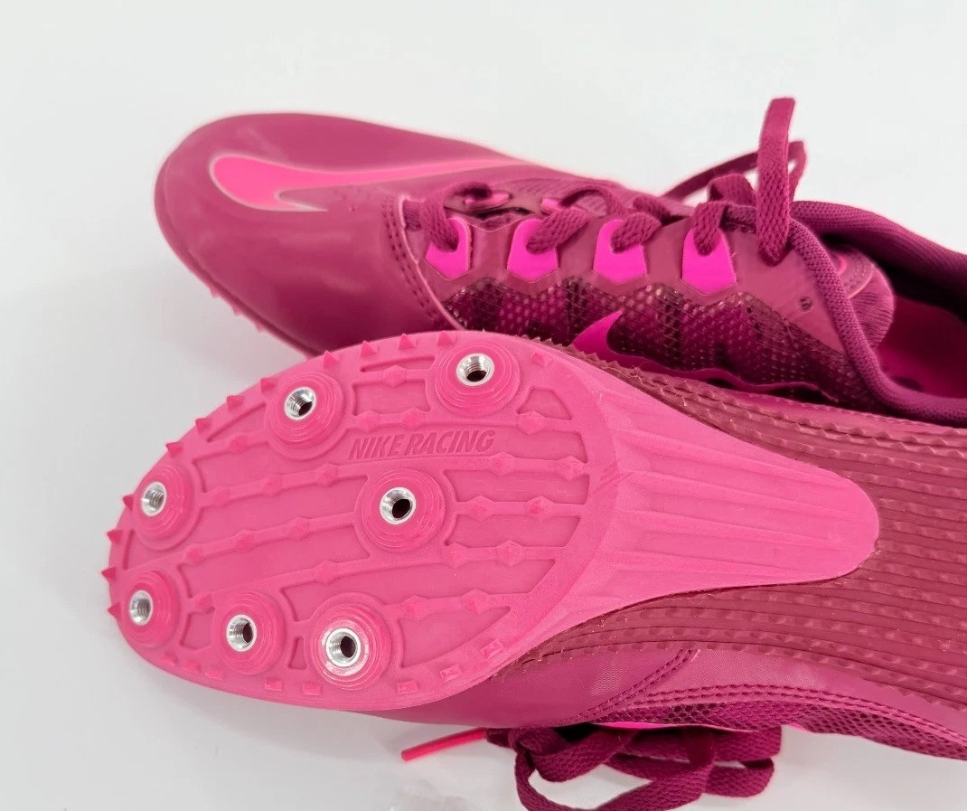 Nike Zoom Rival S 615998-601 Track & Field Spikes Pink Womens Size 7.5 New