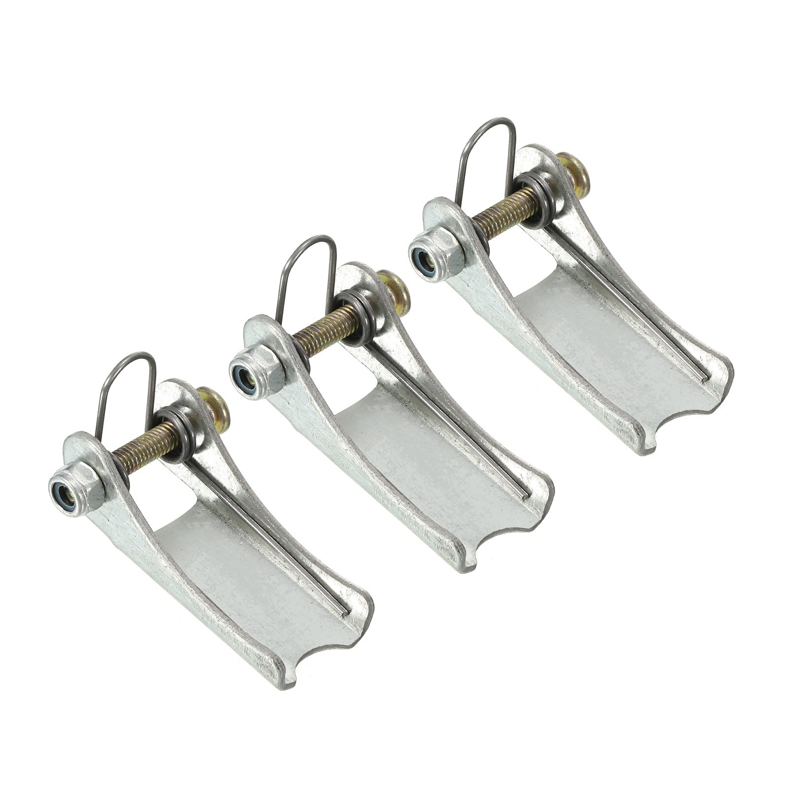 1.6 Inch Replacement Hooks Latch, 3 Pack Metal Towing Receiver Hitch, Silver