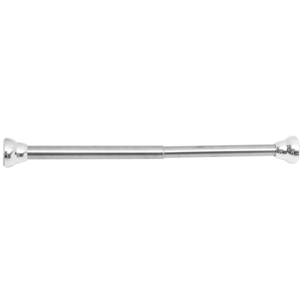 Multipurpose Adjustable Curtain Rod Stainless Steel Window Security Bar Silver
