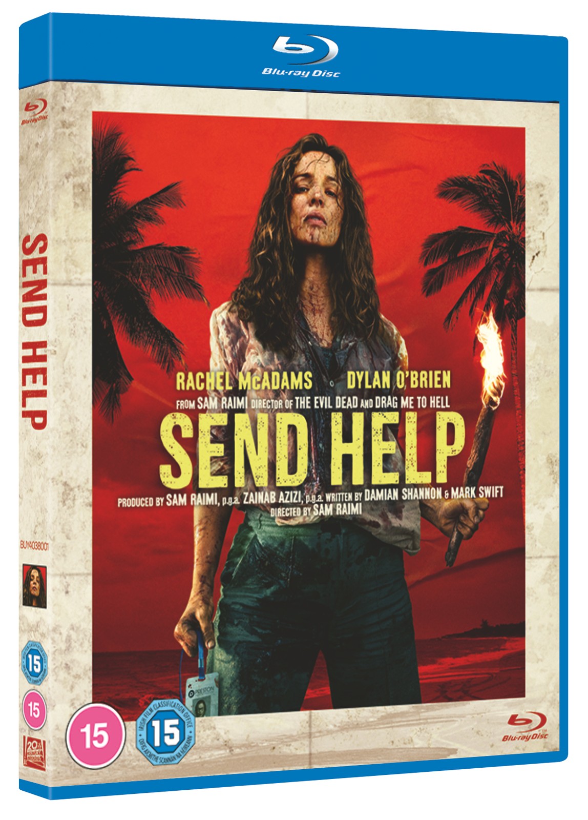 Send Help (Blu-ray) Dennis Haysbert Xavier Samuel Rachel McAdams (UK IMPORT)