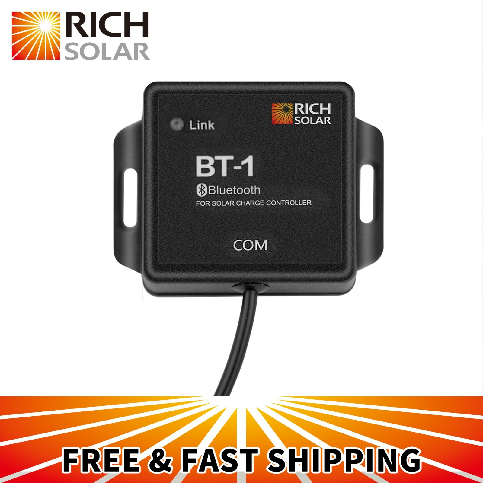 RICH SOLA BT-1 Bluetooth Module Wireless Monitor for Charge Controller PV System