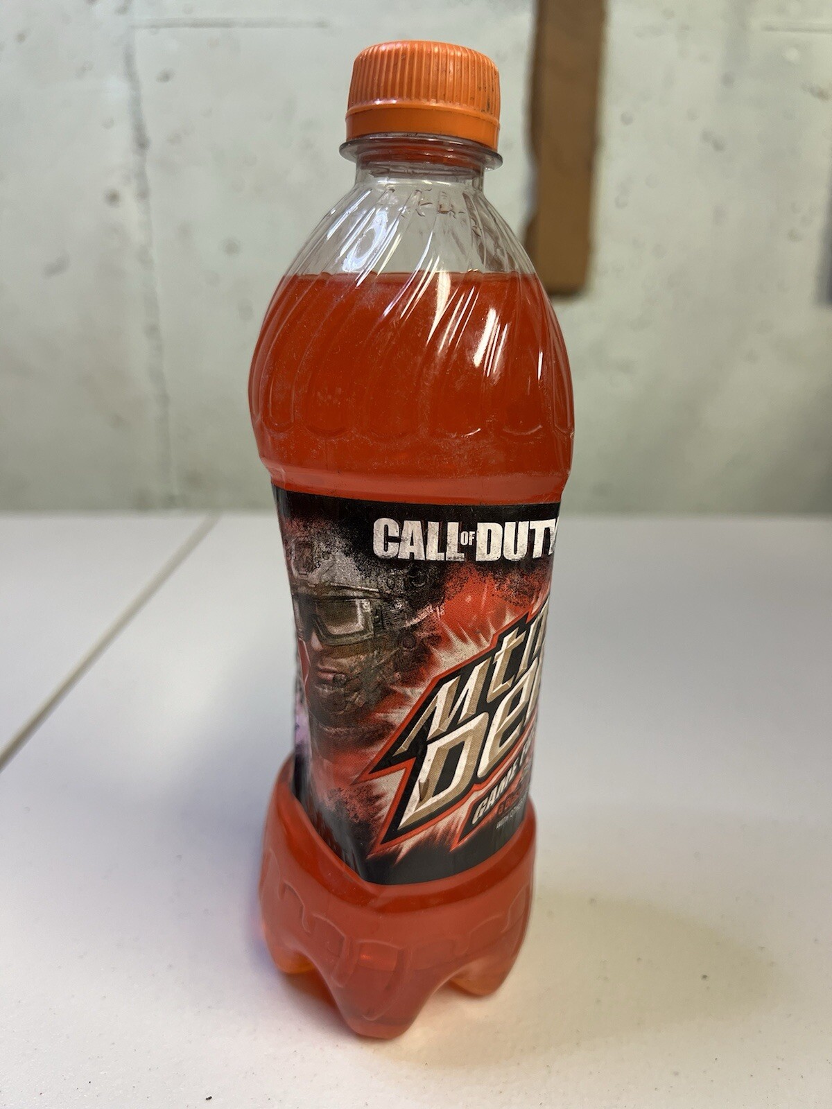 Mountain Dew Game Fuel Citrus Cherry Bottle Call Of Duty MW3 20 fl oz Expired!!!