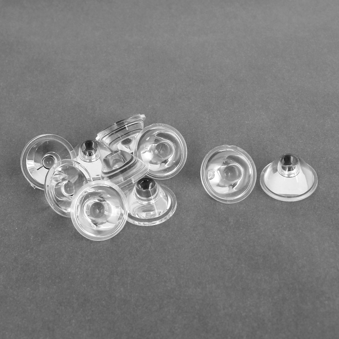 Clear High Power LED Lens 5 Degree 20mm 10pcs