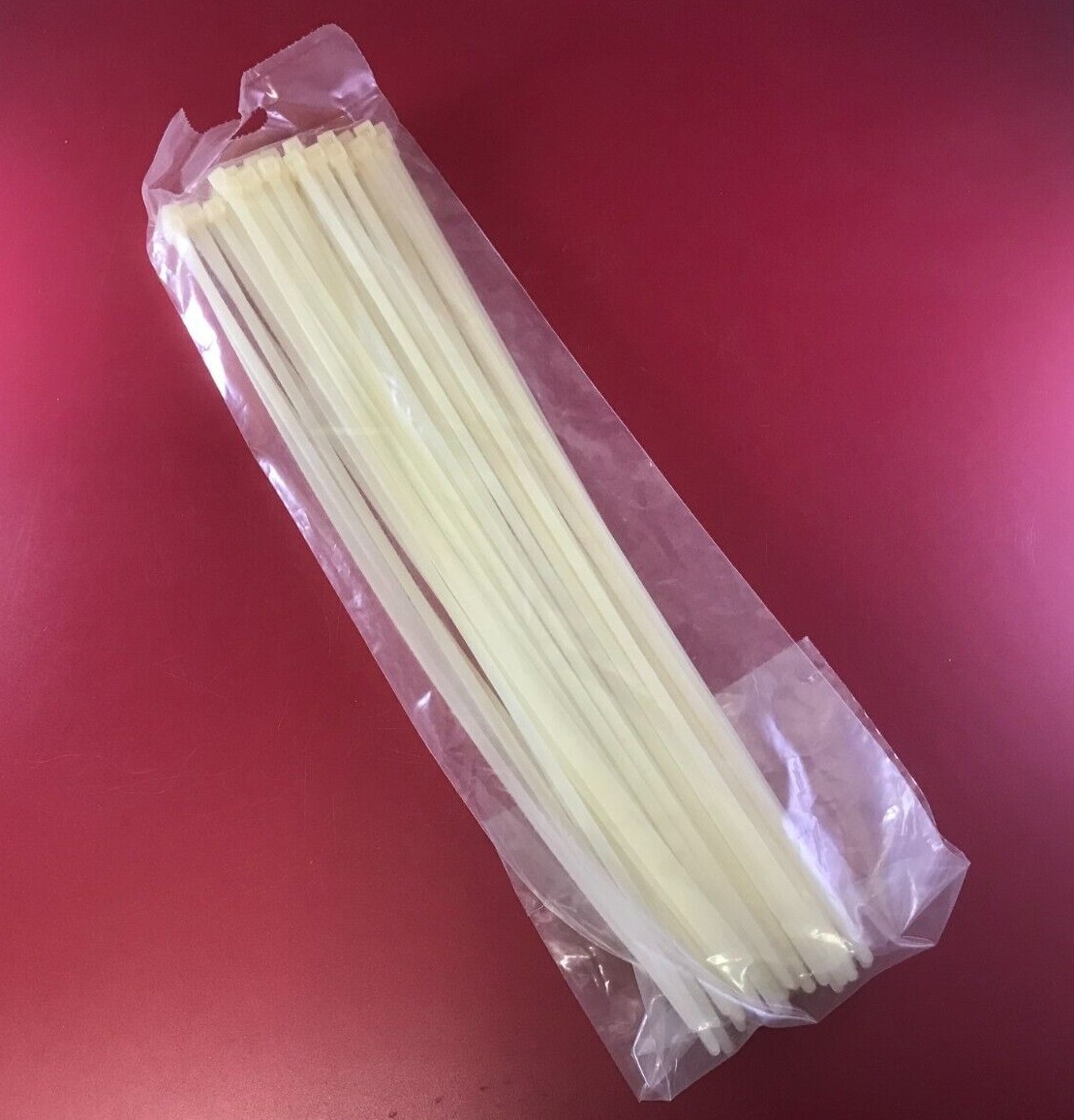 7130K16 Cable Tie Standard, 14-1/2" Long, 50 lbs. Breaking Strength, Off-White