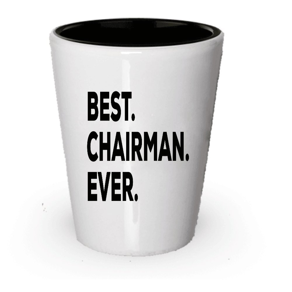 Chairman Gifts - Chairman Shot Glass - Present For Chairmen Chairwomen -...