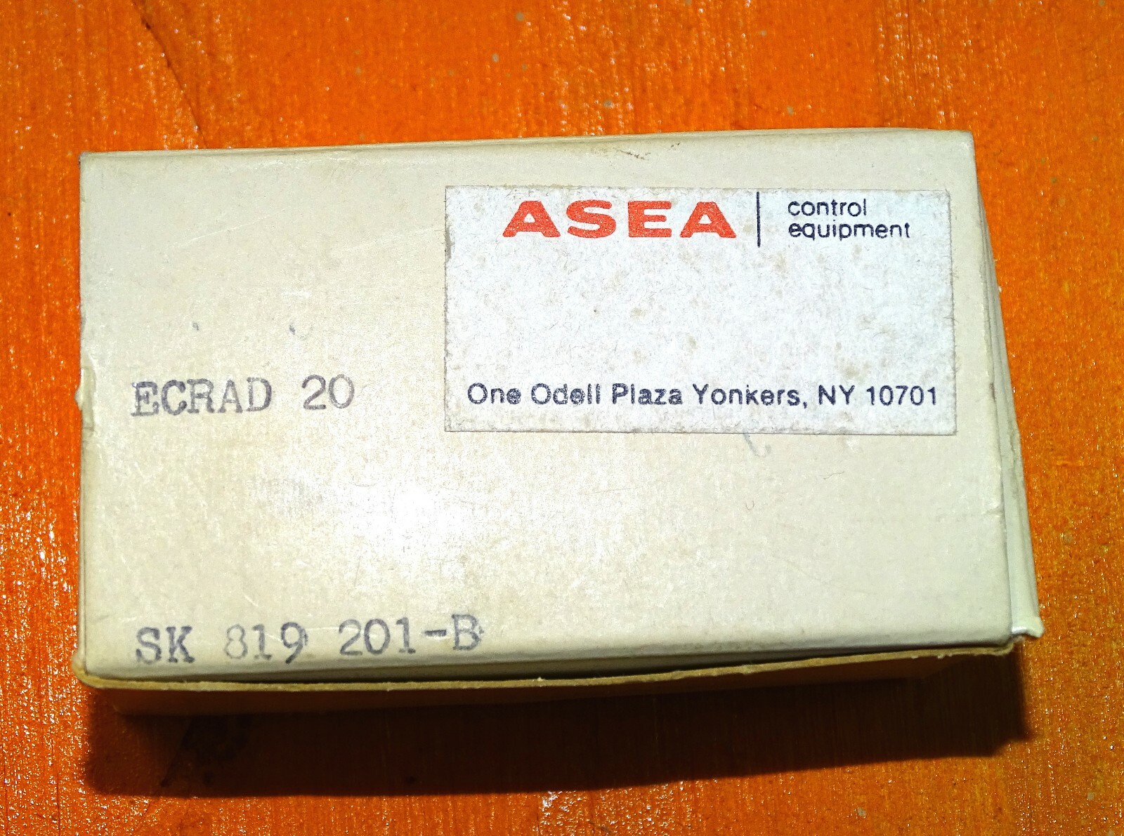 ASEA Auxiliary Contact Block Set #ECRAD20