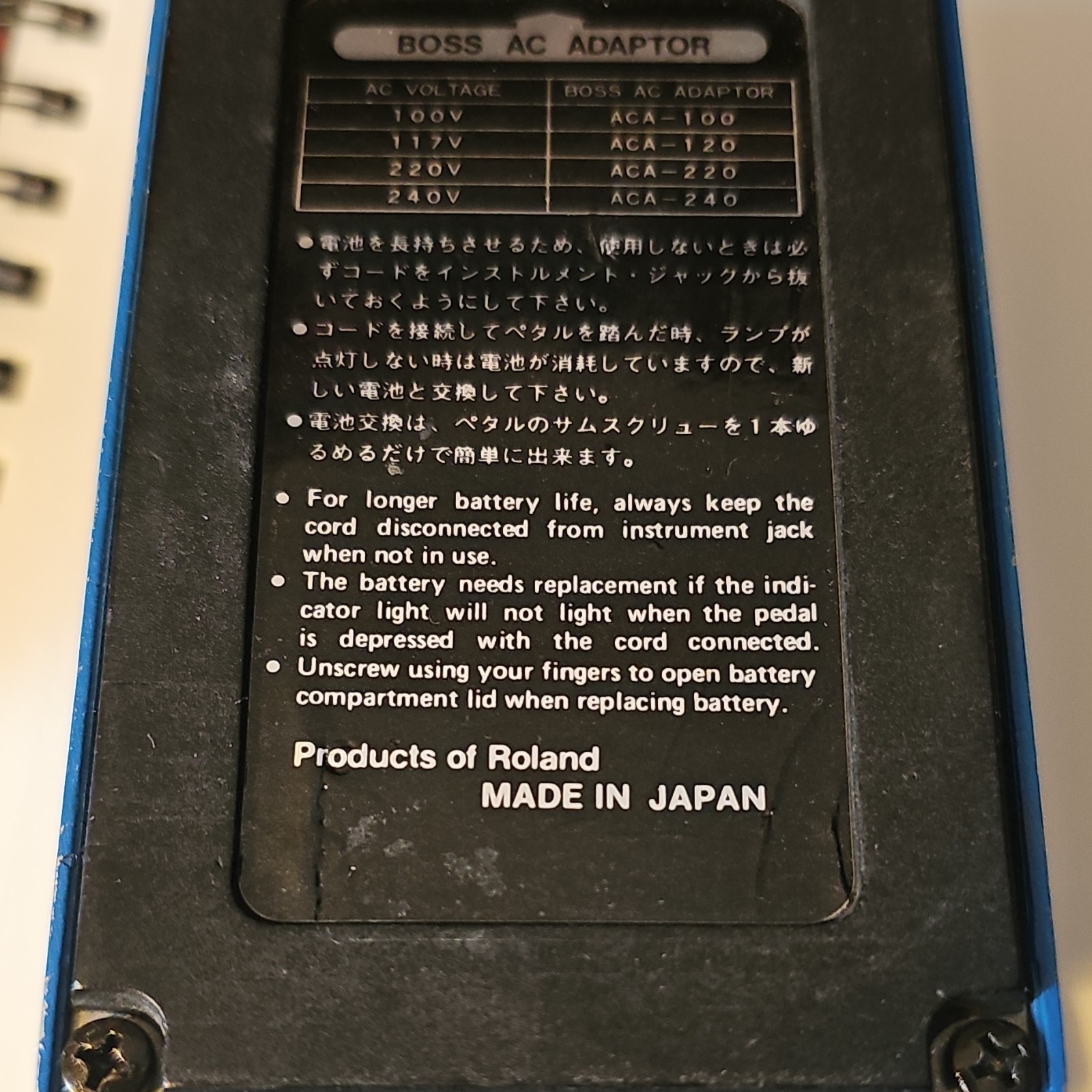 Boss CS-3 Compression Sustainer Works As It Should Used