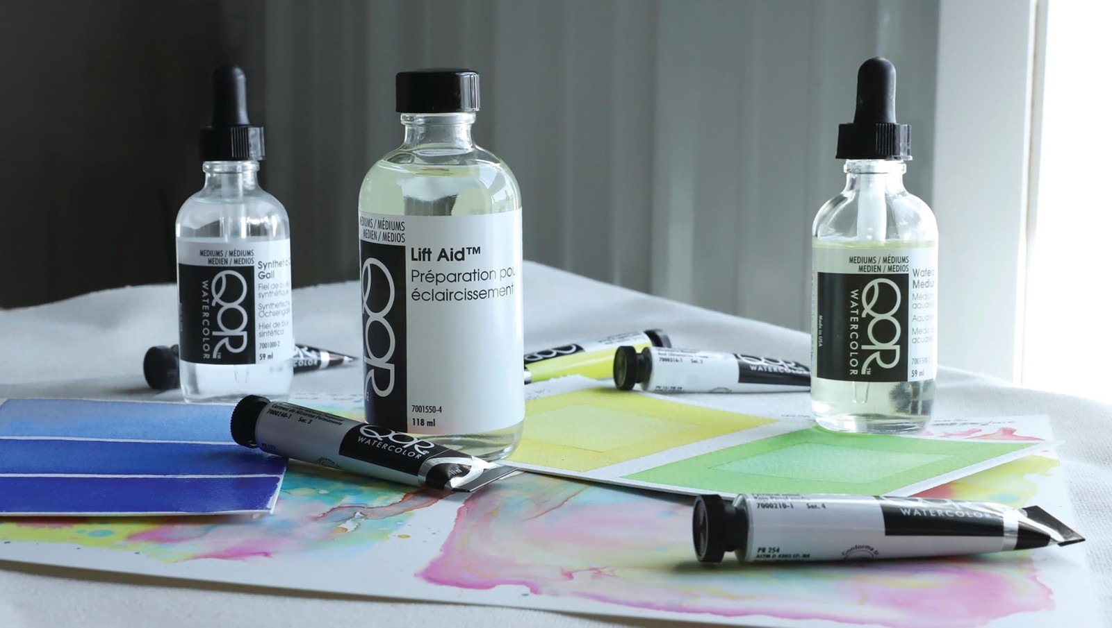 GOLDEN QoR Watercolor Medium, 2 oz. Jar, Professional Mediums & Grounds
