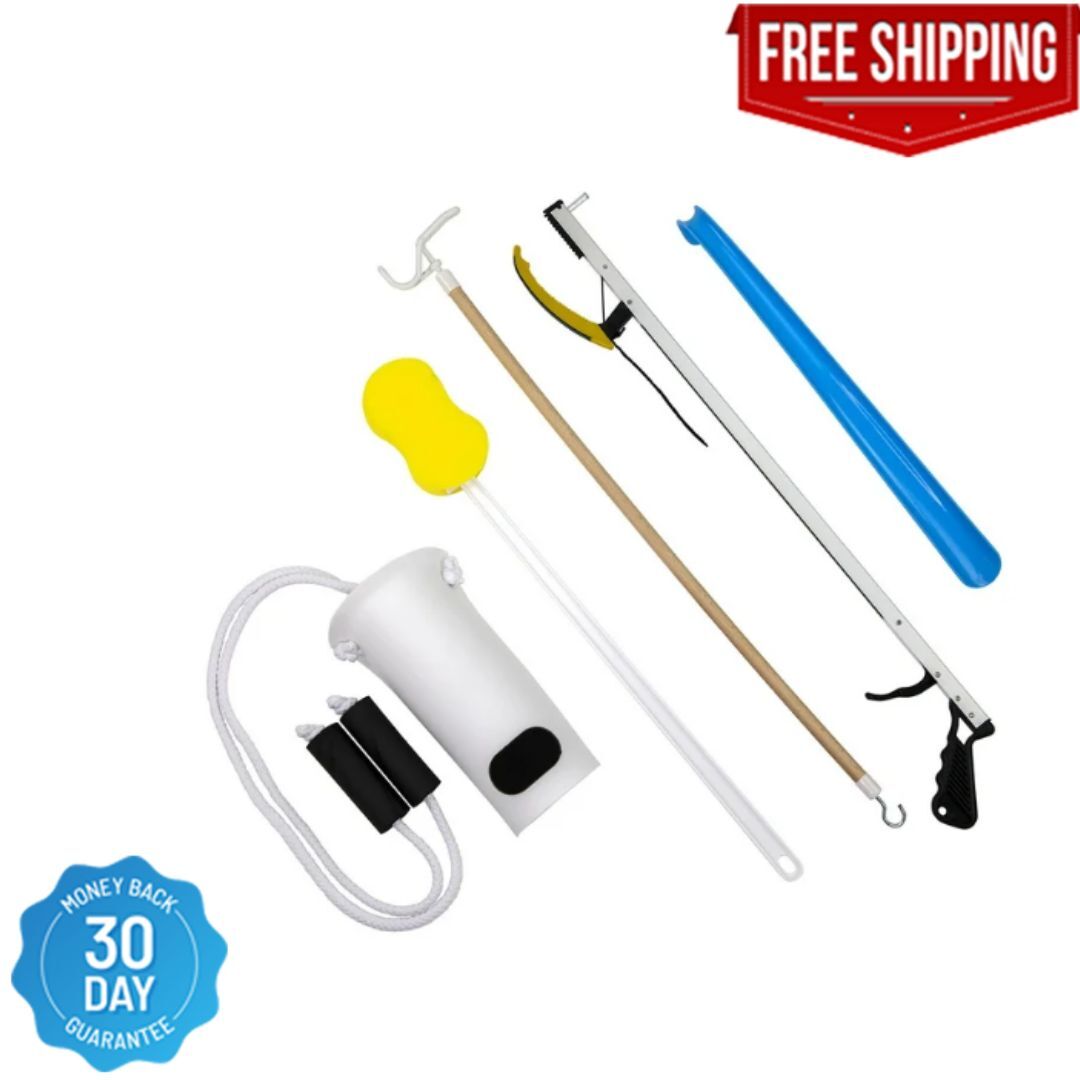 FabLife Hip Kit Daily Living Aids for Mobility, Hip Replacement Recovery, Knee