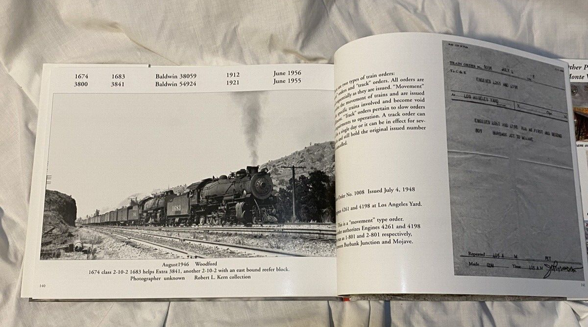 STEAM THROUGH TEHACHAPI LOS ANGELES TO WOODFORD, BY JEFF AINSWORTH