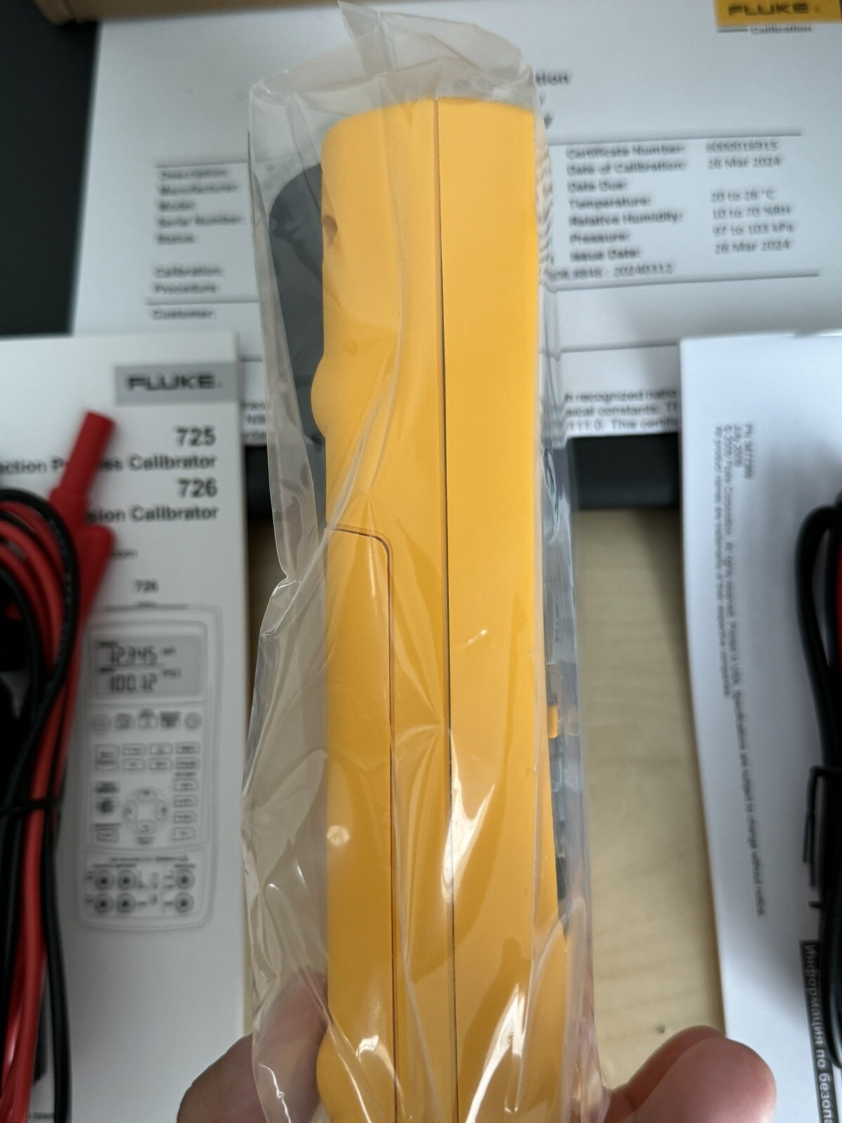 FLUKE 726 PRECISION MULTIFUNCTION CALIBRATOR fast ship via FedEx/DHL/UPS