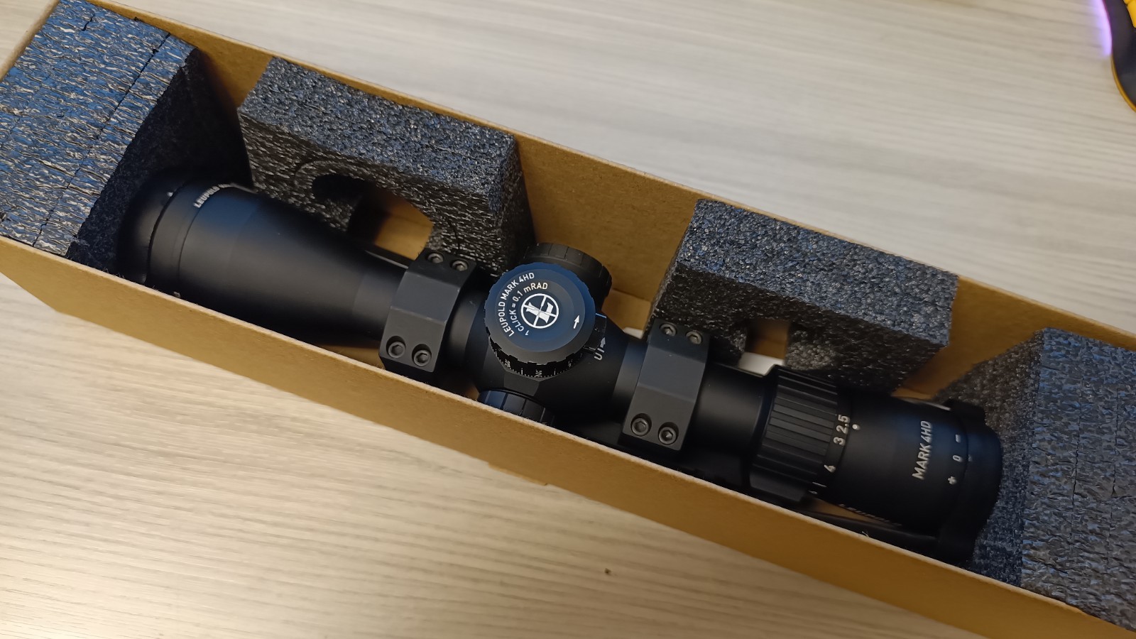 Leupold 183738 Mark 4HD 2.5-10x42 M5C3 TMR First Focal Plane FFP