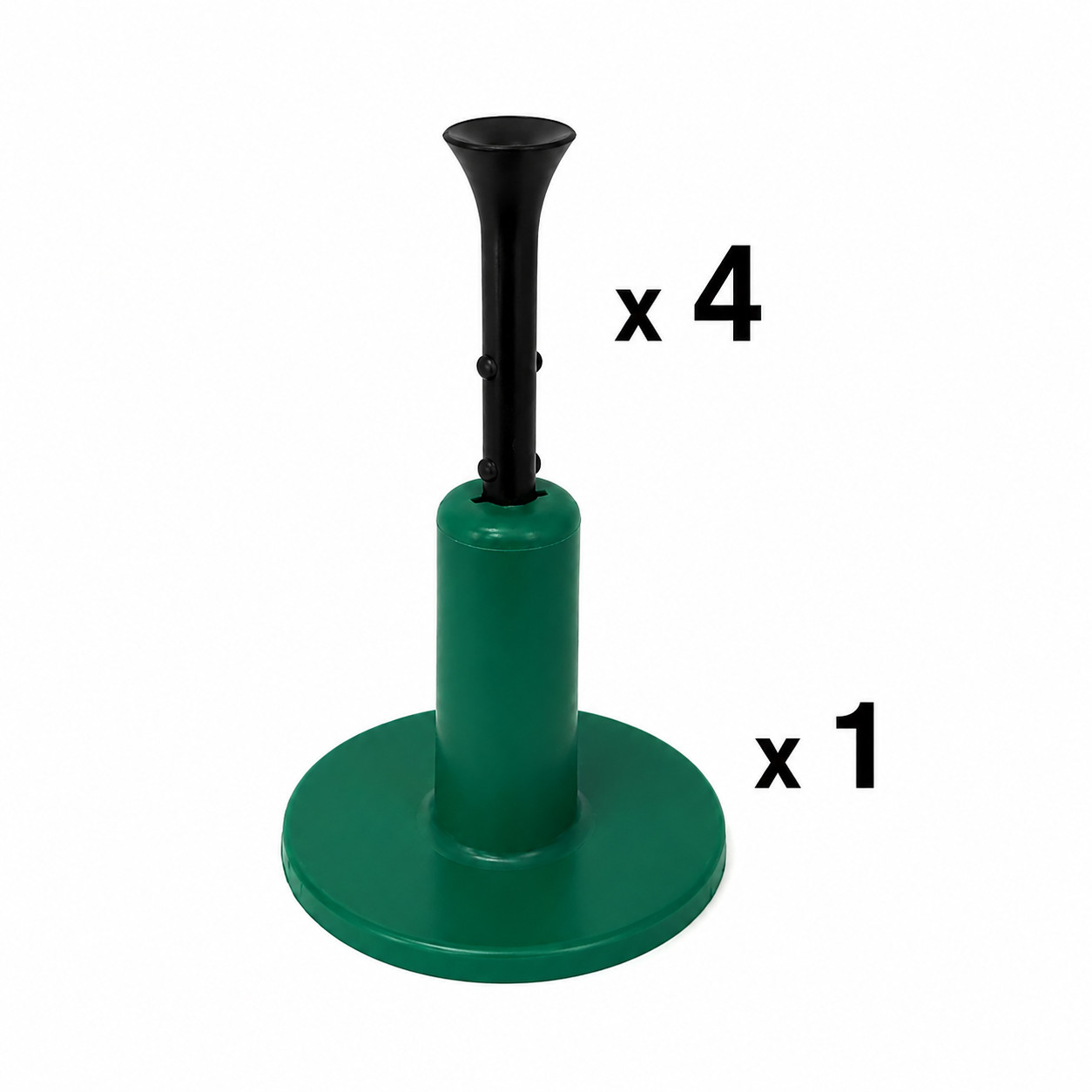 DuraSpike Adjustable Practice Golf Tee +4 Tees Like Fiberbuilt Driving Range Mat