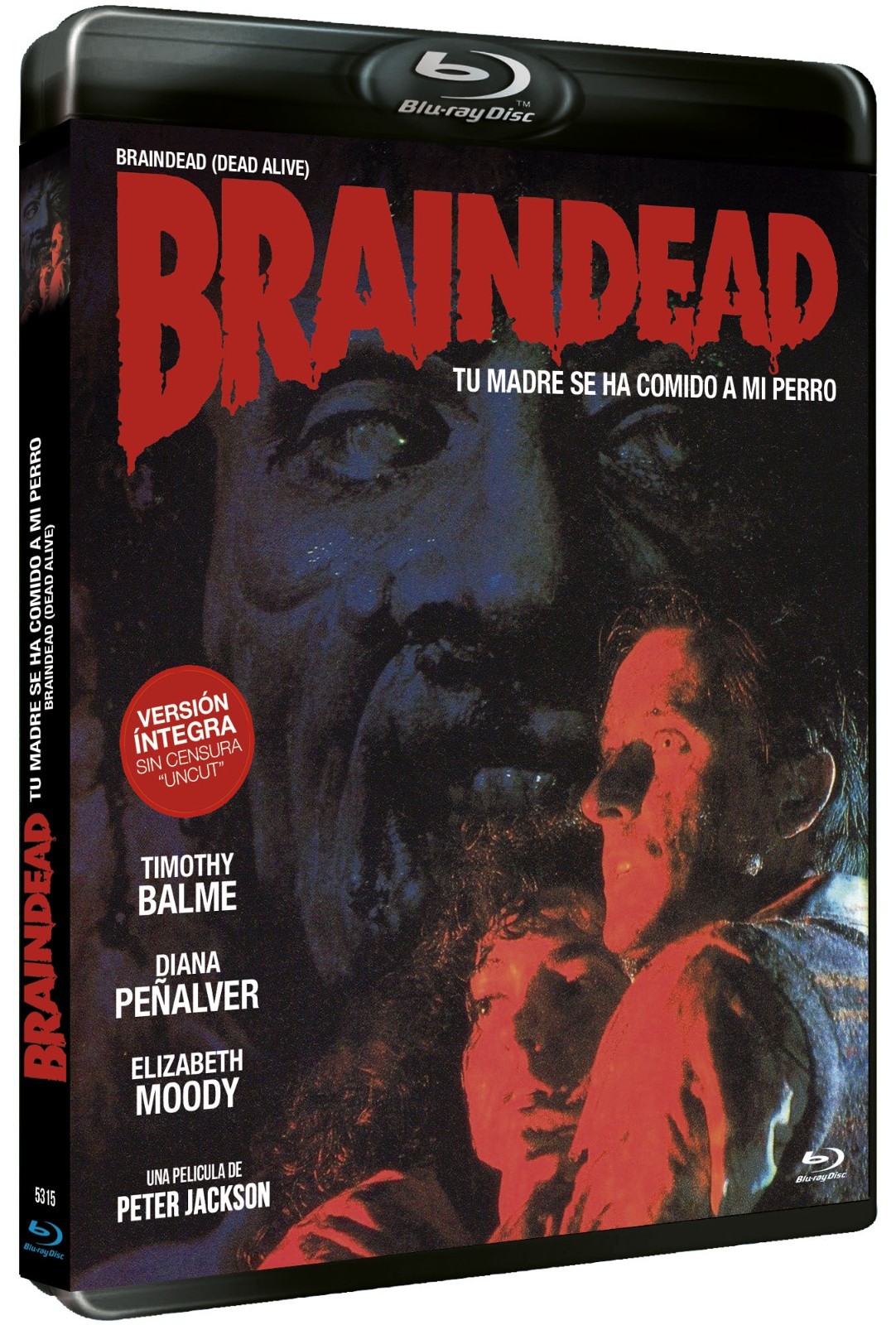 BRAINDEAD / DEAD ALIVE (1992) Blu-Ray NEW (Spanish Package/English Audio)