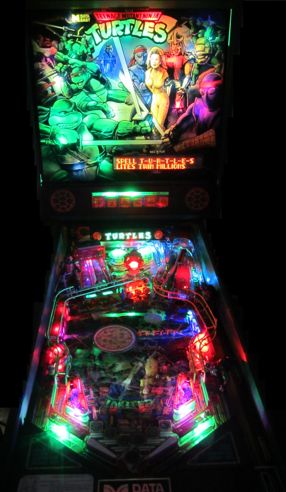 Teenage Mutant Ninja Turtles LED Lighting Kit TMNT SUPER BRIGHT PINBALL LED KIT