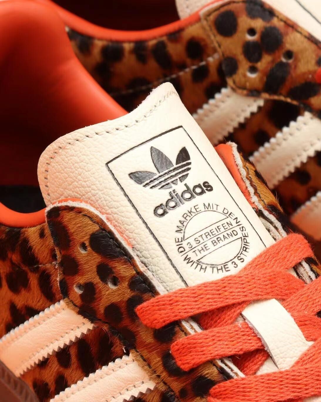 adidas Samba OG Preloved Red Leopard 2025-JI2734- NEW WITH BOX