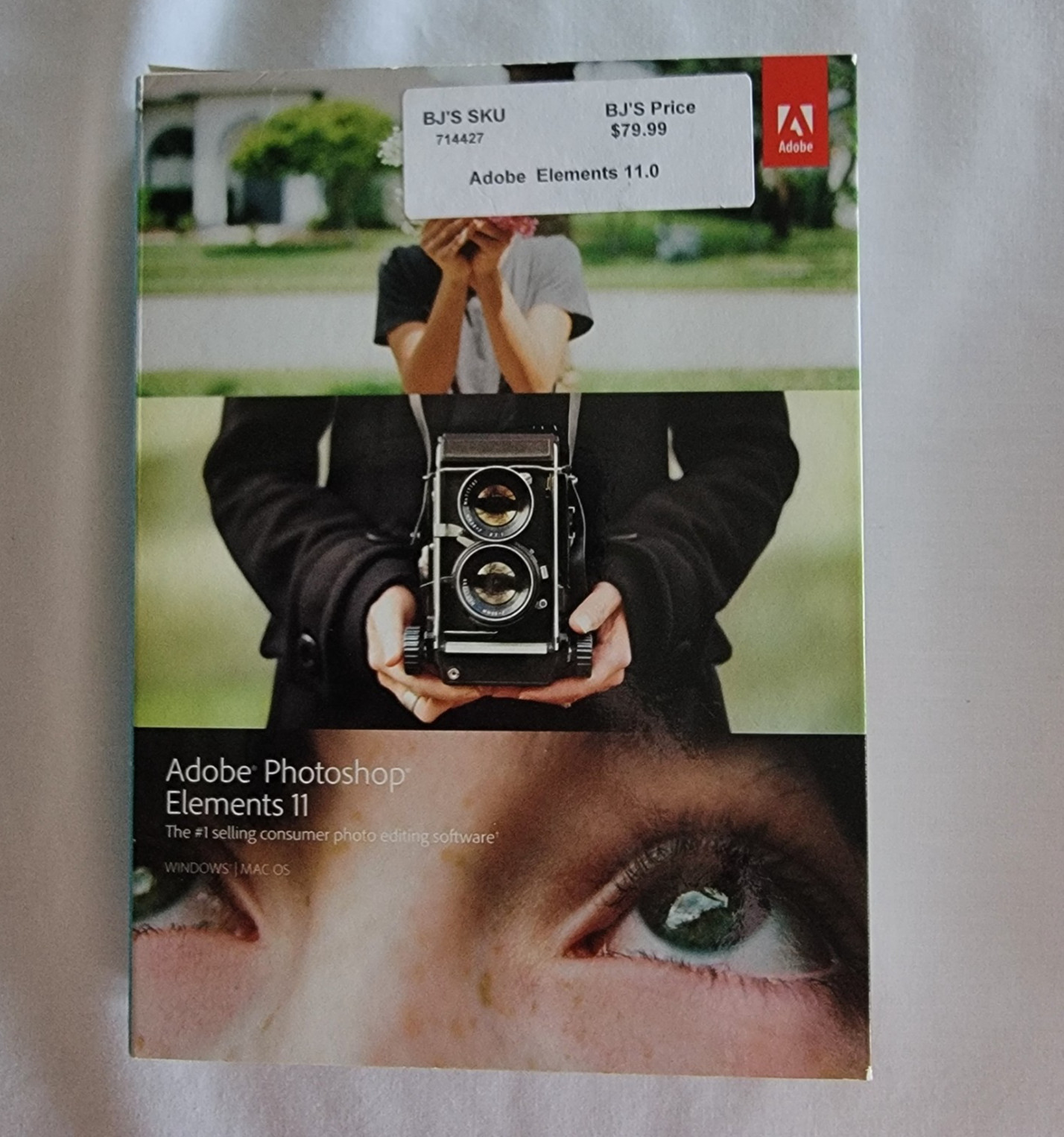 BRAND NEW ADOBE PHOTOSHOP ELEMENTS 11 SOFTWARE WIN & MAC Pc DISCS Sealed