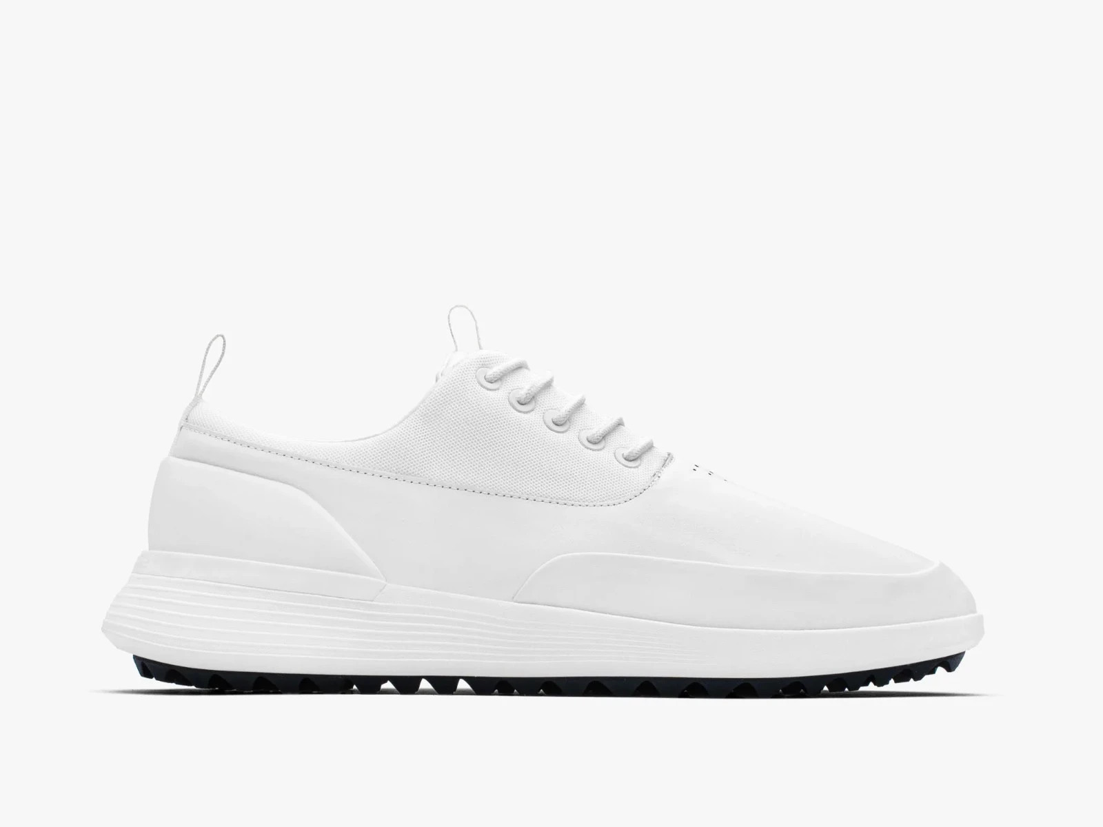 Wolf & Shepherd Crossover Sneaker Mens US 12.5 White Leather Golf Shoes HAWK1682
