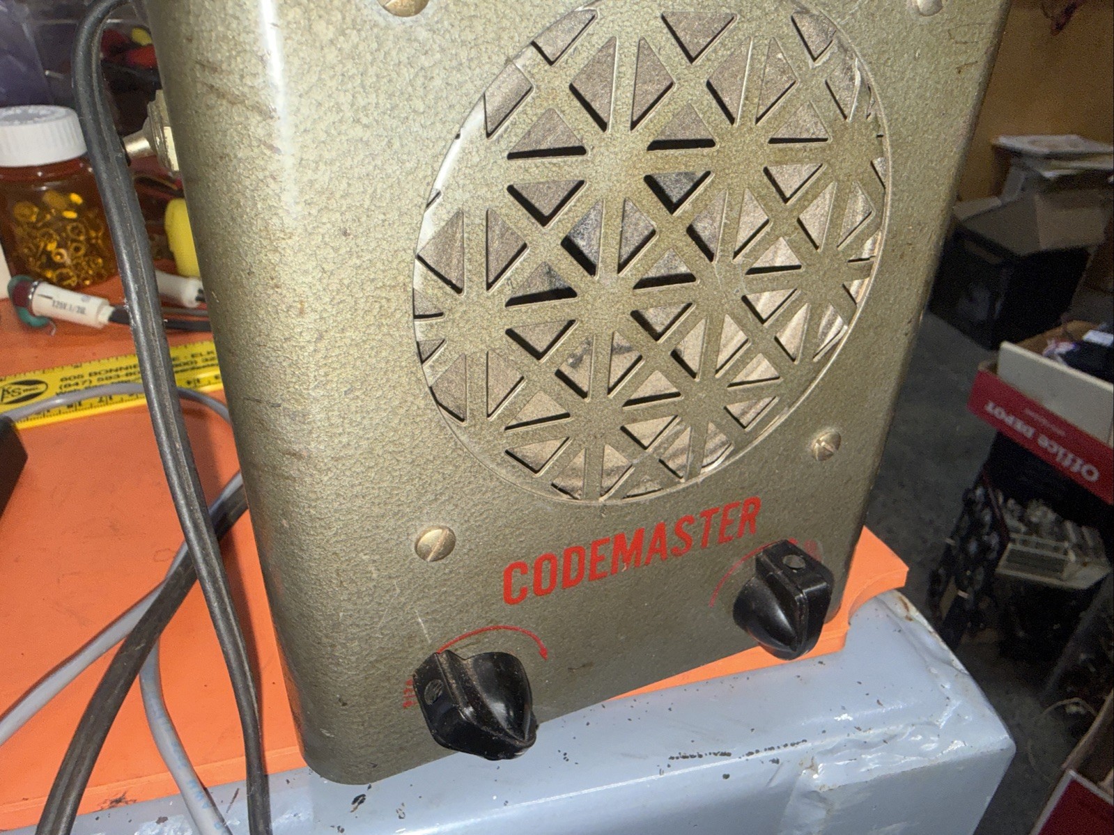 Vintage Bud Codemaster 1950s Oscillator TELEGRAPH Code Practice Works Great
