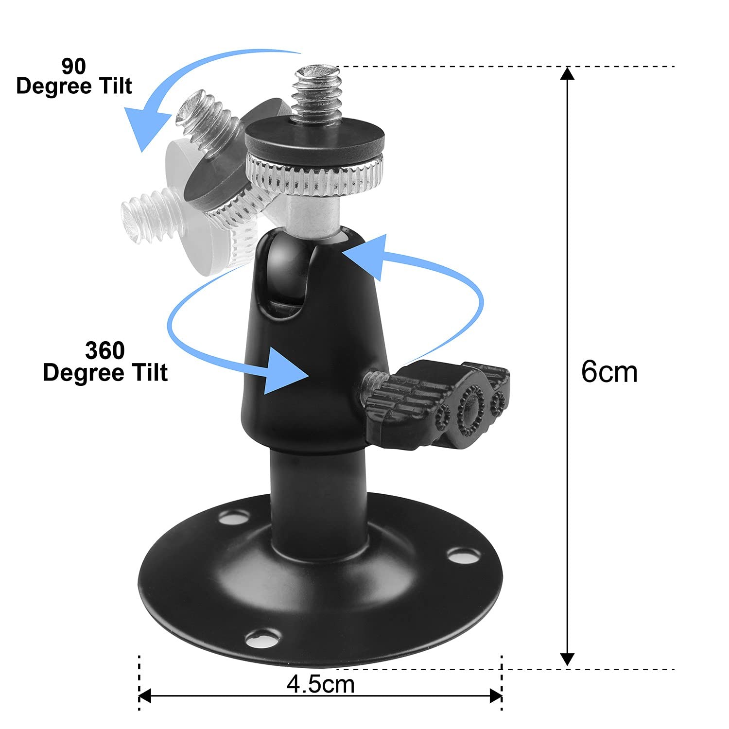 Camera Bracket Mount 3 Pcs Security Wall Mount for Oculus Sensor Arlo, Arlo P...