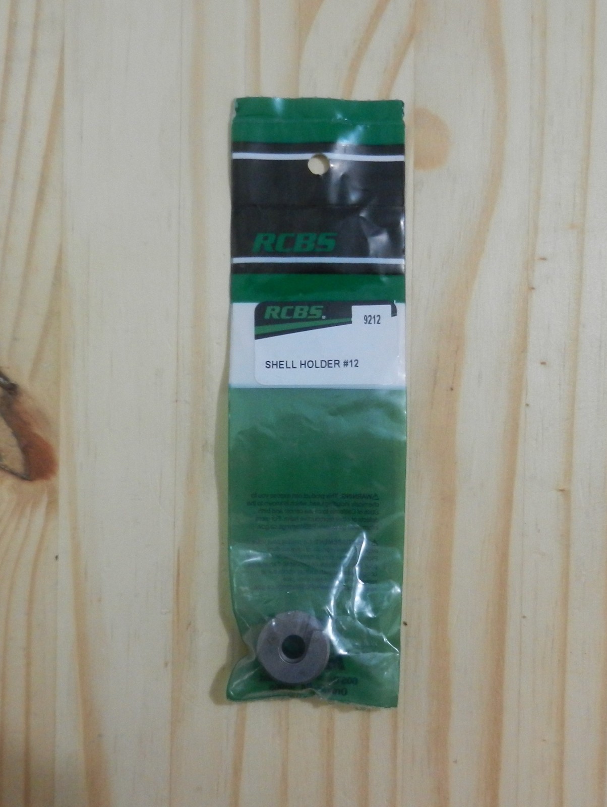 *NEW;  RCBS Shell Holder #12;  09212;  22 Hornet, 22 K-Hornet