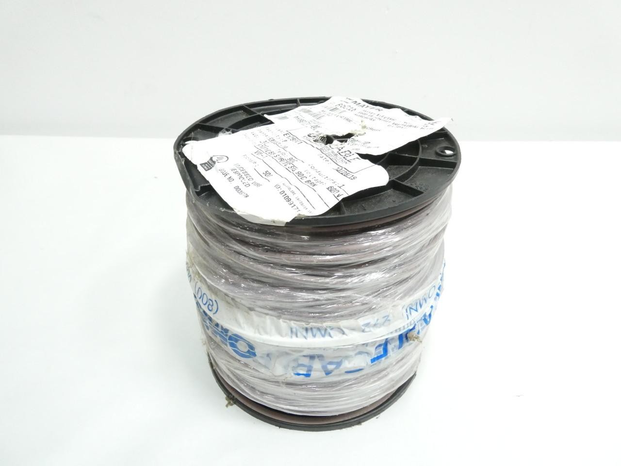 Omnicable C81201-10 65str Tc Sis 90c Brn Vw-1 1c 12awg Wire 500ft 600v-ac