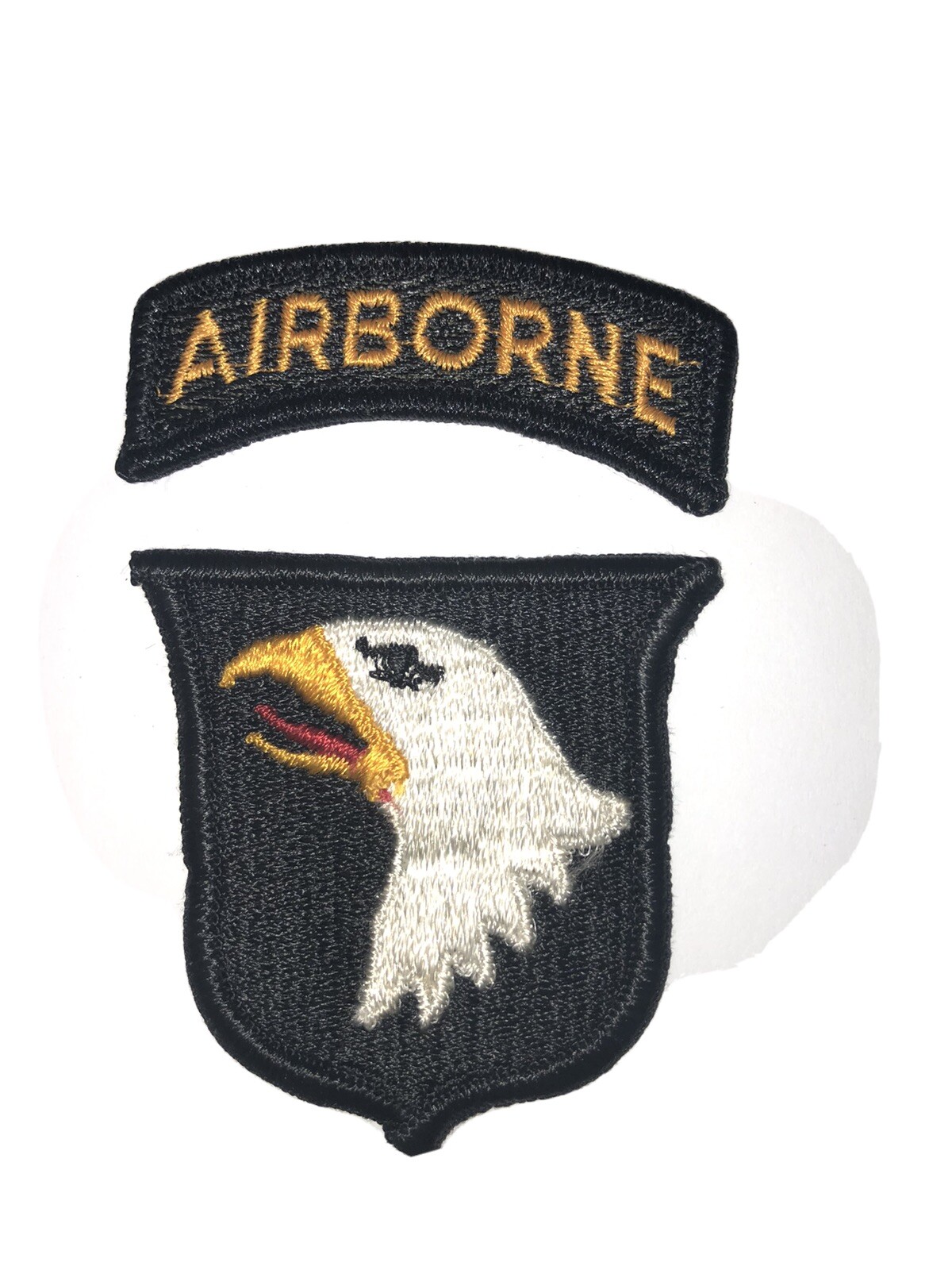 101st Airborne Division with Tab U.S. Army Shoulder Patch Insignia