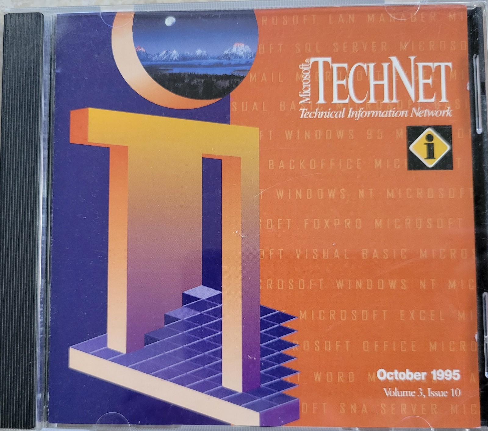Vintage - Microsoft TechNet, Technical Information Network October 1995 2 CDs