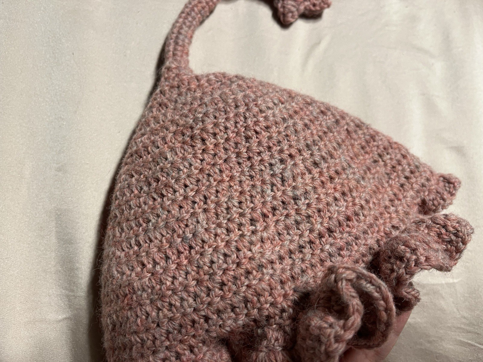 Infant-Toddler Handmade Merino Wool Crochet Hat