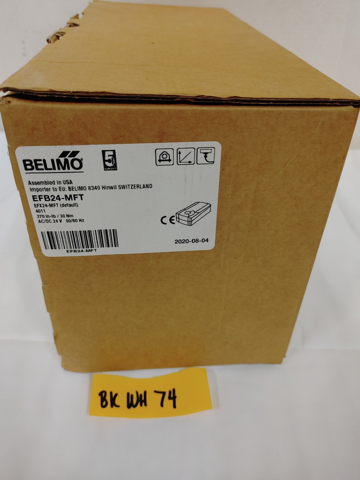 BELIMO EFB24-MFT, EFX24-MFT Default