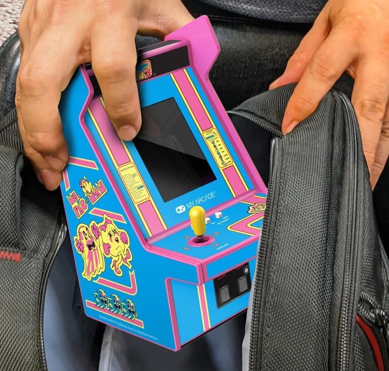 Ms Pac-Man My Arcade Micro Player PRO Mini Arcade Machine DGUNL-7009 Retro Game