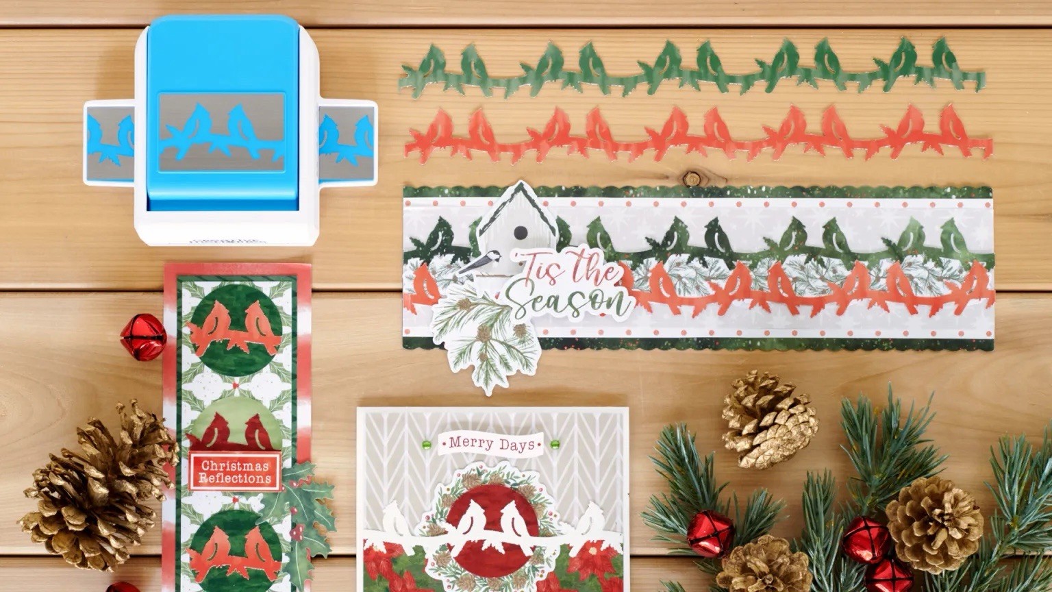 Creative Memories Cardinals Decorative Border Punch 2022