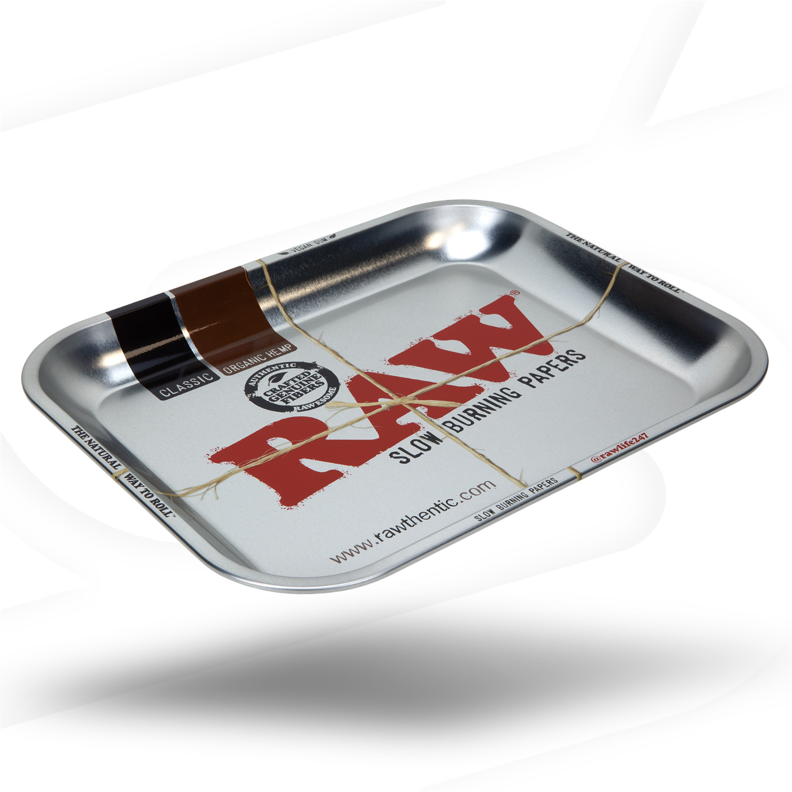 RAW Metal Rolling Tray | Large