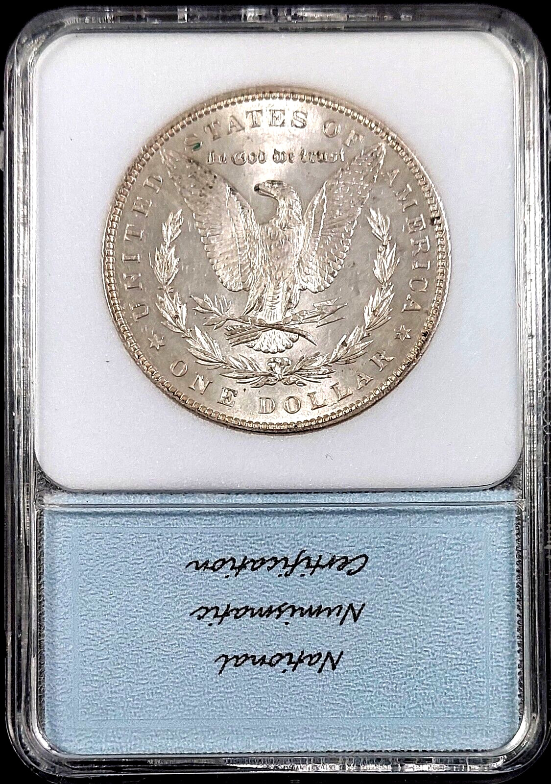 1886 Morgan Dollar! Very sharp details! Uncirculated condition!