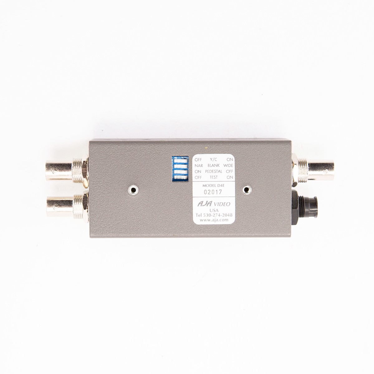 AJA D4E SDI to Composite or S-Video Transcoder - SKU#1922671