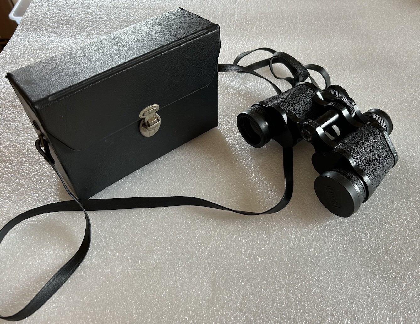 Vintage Sears Model 445 25110 7x35mm Wide Angle 500ft @ 1000 Yd Binoculars