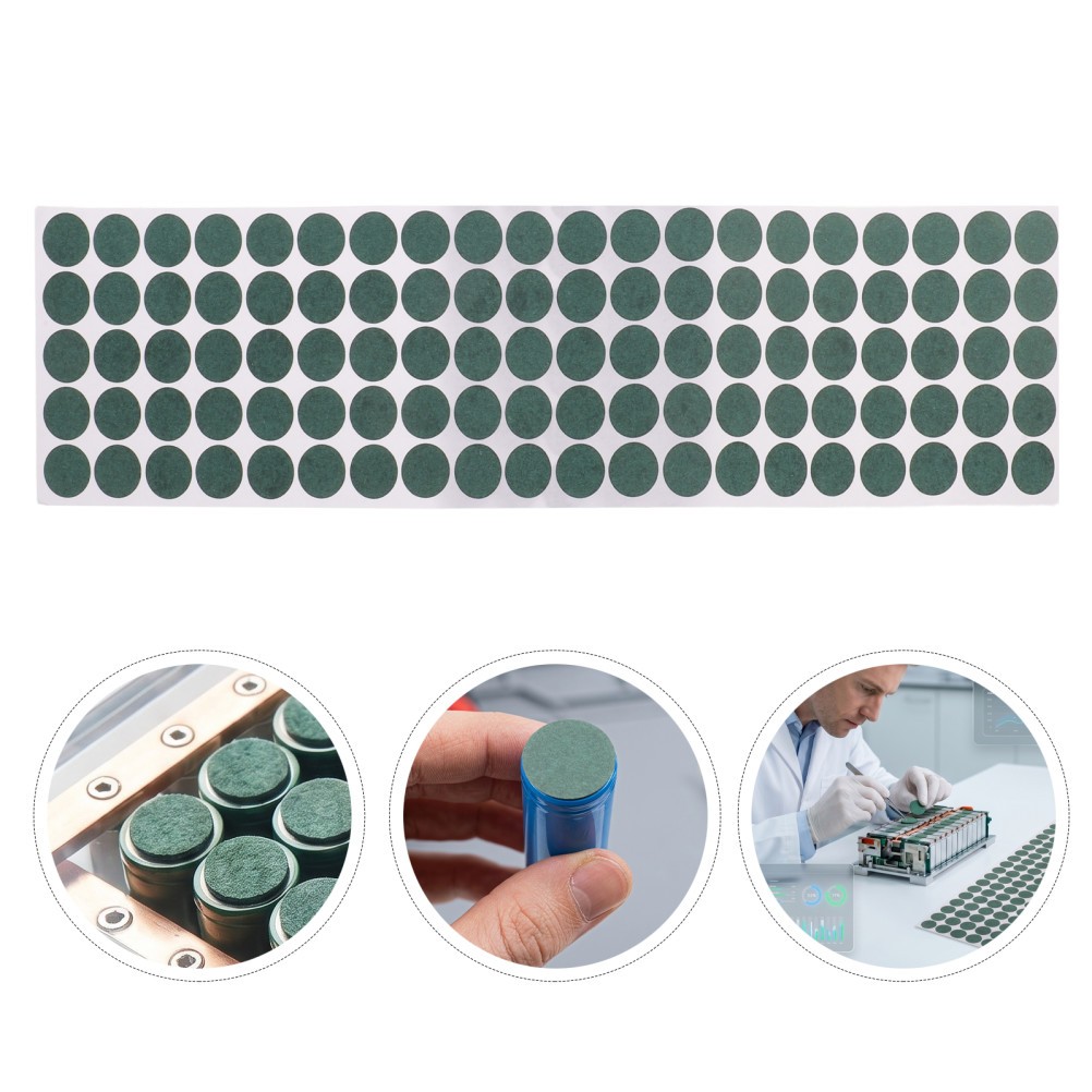 10 Sheet Battery Insulator Pad Electrical Insulation Ring Spacer