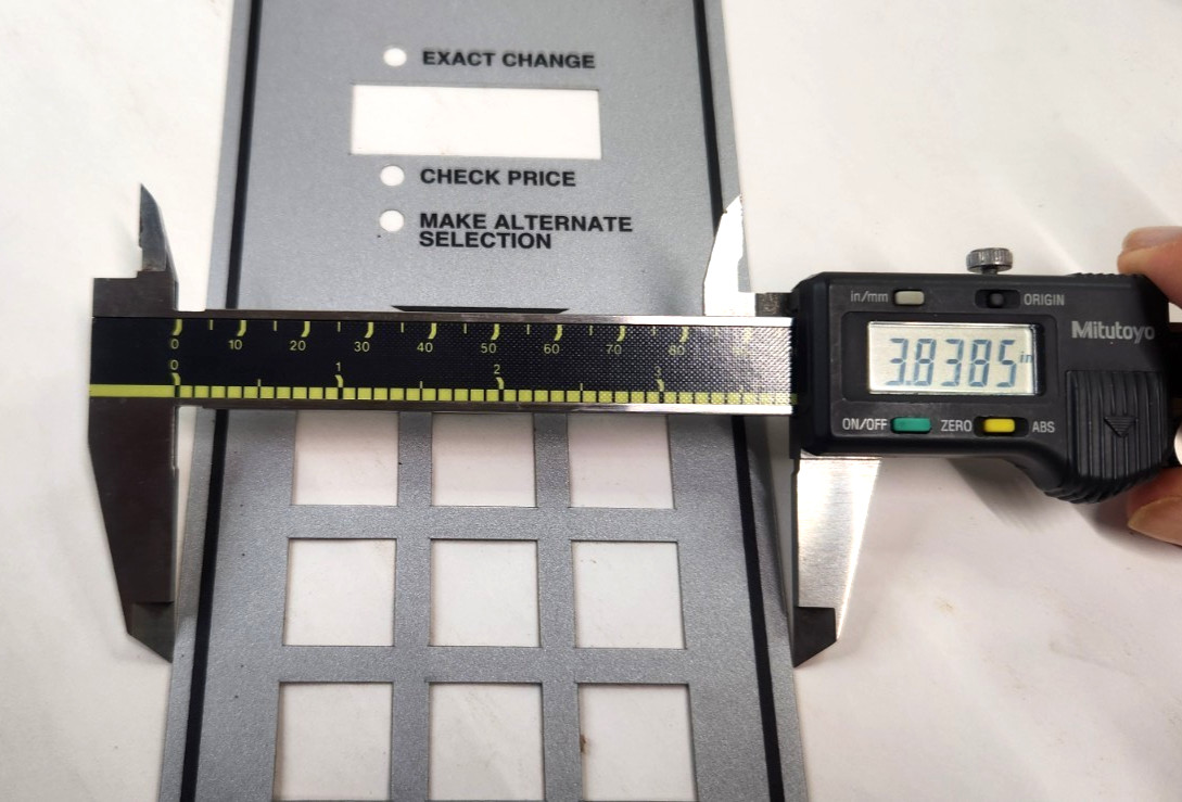 RPD Vending Machine Keypad Overlay