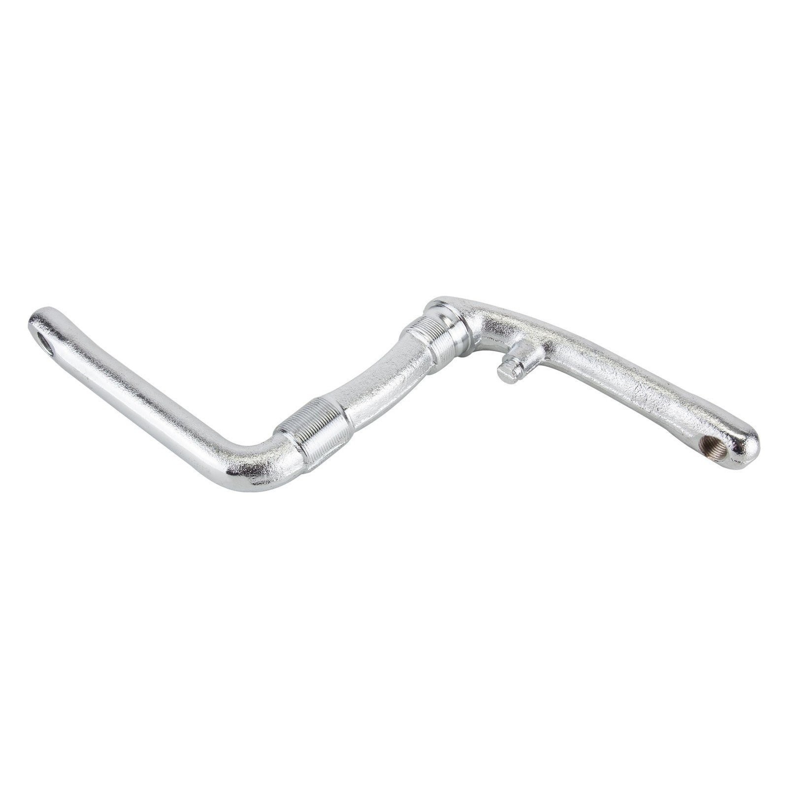 Sunlite One Piece Crankarm Set, 24 TPI, 4-1/2", Chrome Plated