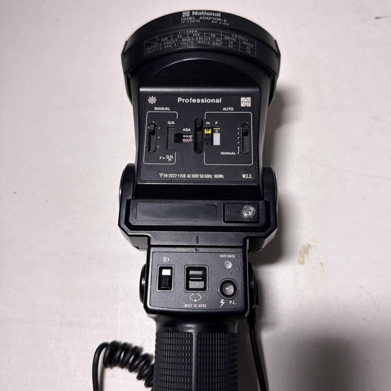NATIONAL Strobe PE-480SG Camera Accessory