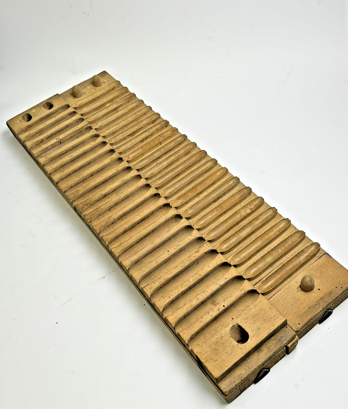 Vintage Wooden Cigar Mold N.V.L. Bezemer&Zn Helmond Holland No. 7595 30 Old