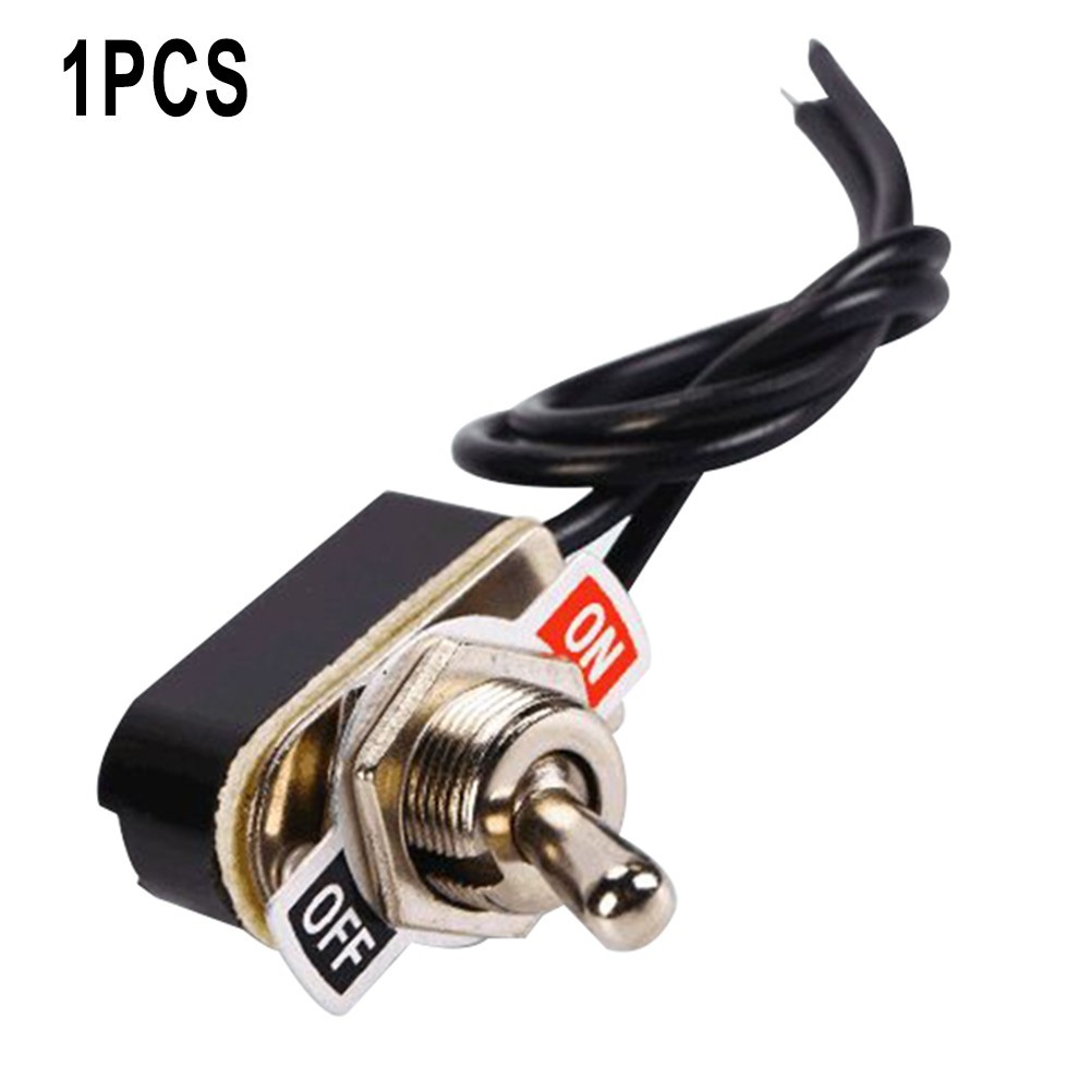 for TOGGLE Switch SPST 6A SPST Contacts Switch for TOGGLE With Wire Switch