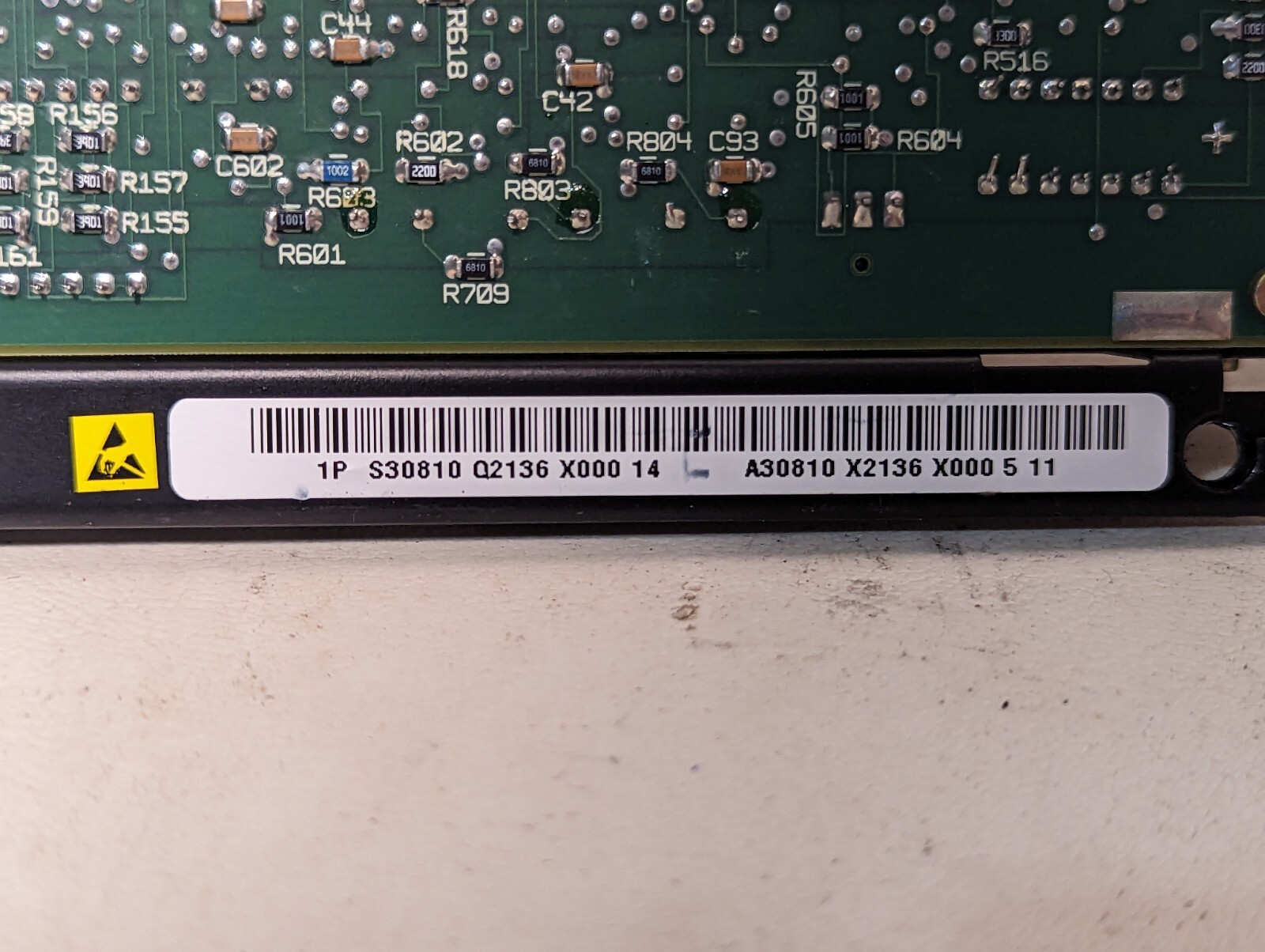 Siemens 31E1780, 95831B HICOM board