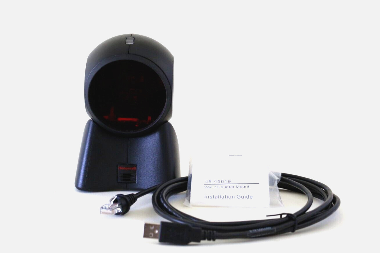 Honeywell Orbit MS7120 Black Omni Directional USB Laser Barcode Scanner Open Box