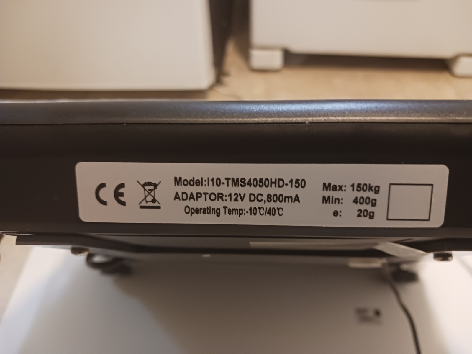 Anyload Weigh & Measure Inc. Model: TMS4050HD-150 with White Bird Indicator